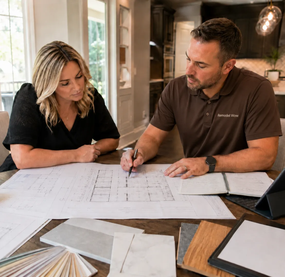Planning phase for a Los Angeles remodeling project